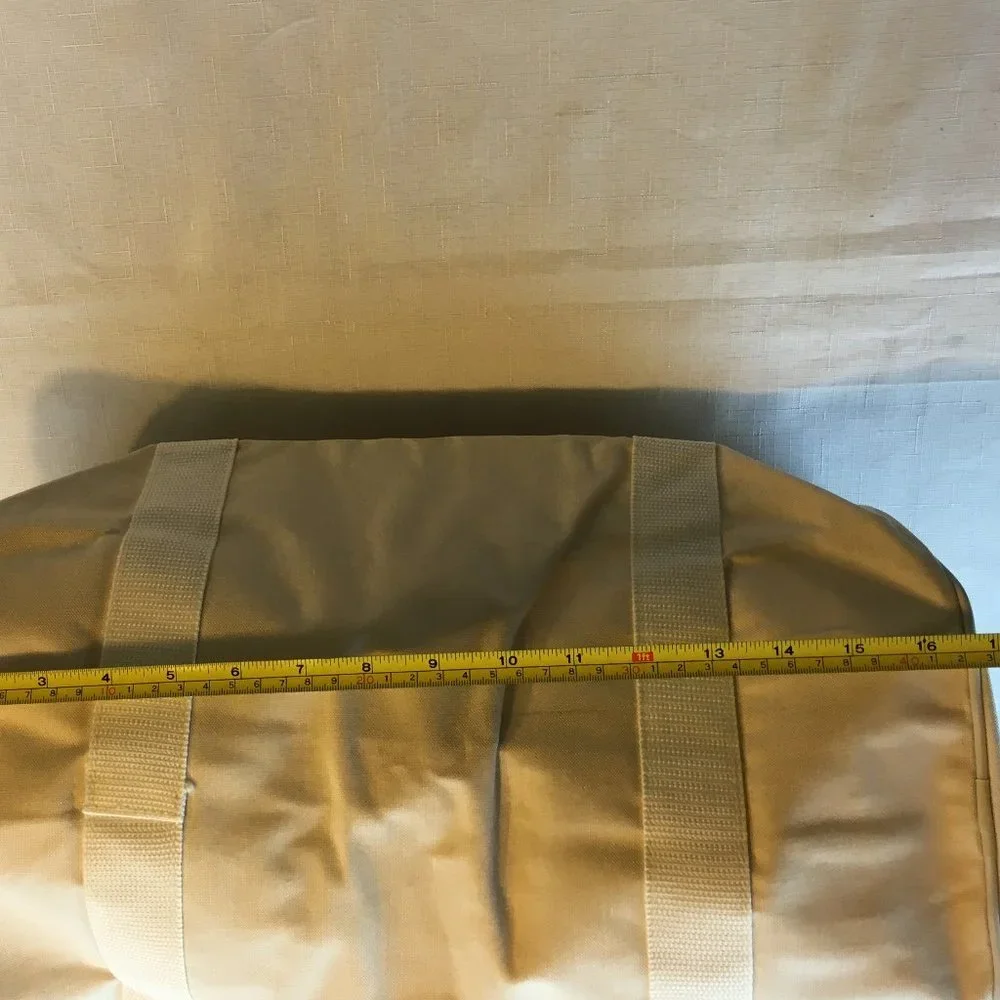Vintage 1990s Claridge Casino Hotel Canvas Duffel Bag Collectable